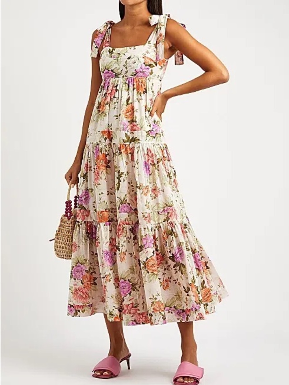Zimmermann Pattie Floral Dress